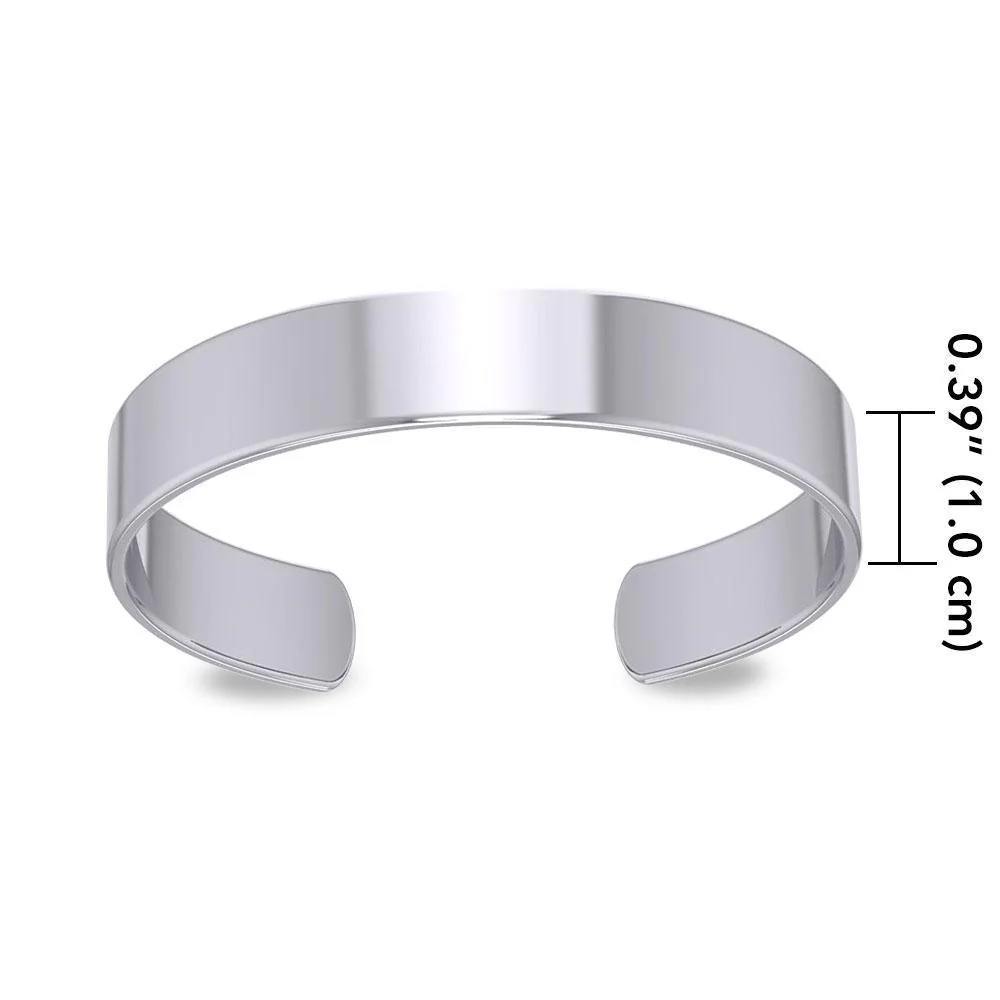 Sterling Silver Cuff Bracelet - Your Custom Wording