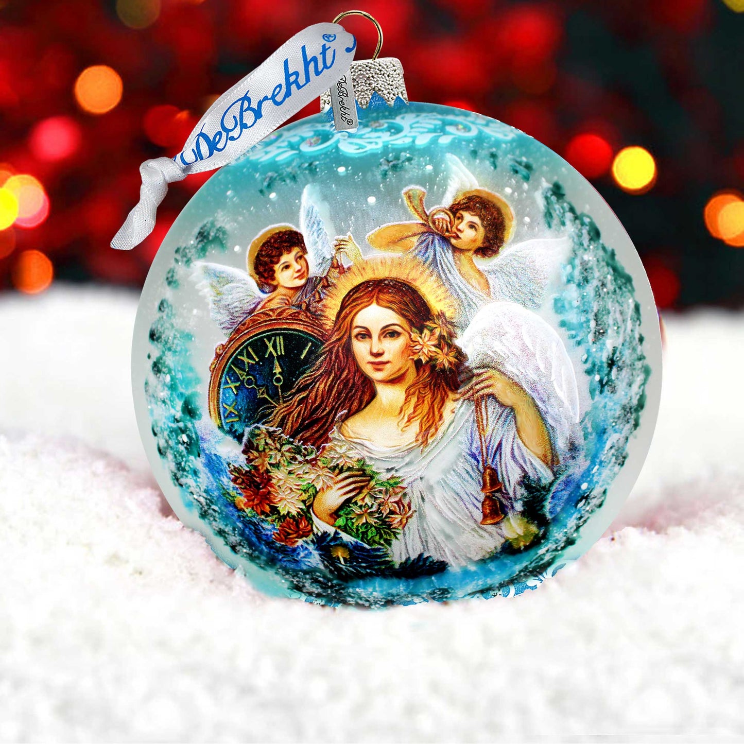 Christmas Angel Glass Ornament - Limited Edition