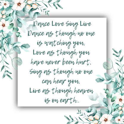 Dance! Love! Sing! Live! Mobius Bracelet