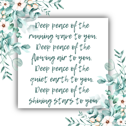 Deep Peace of the Running Wave To You - Double Mobius Necklace
