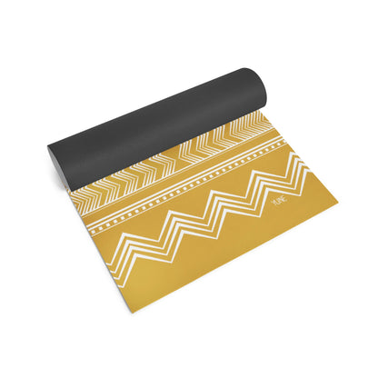 Wes Yoga Mat — Color-Block Joy, Zero-Slip Grip (Cushy Comfort)