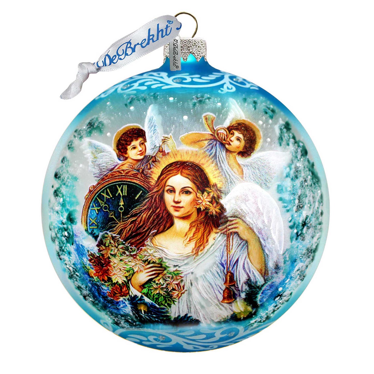 Christmas Angel Glass Ornament - Limited Edition