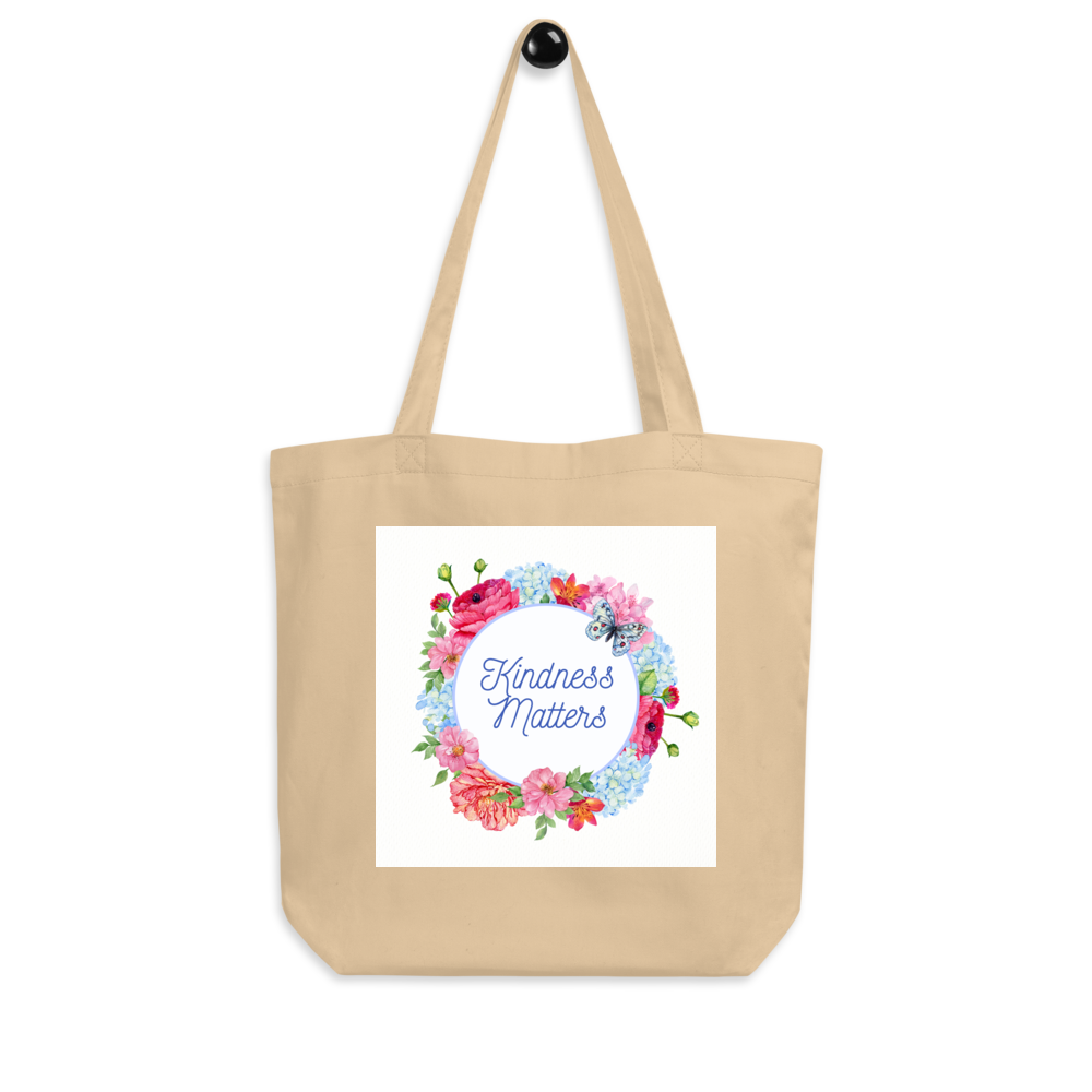 "Kindness Matters" Organic Cotton Tote Bag