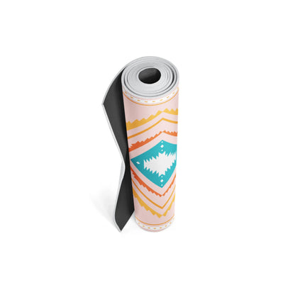 Stella Yoga Mat – 6mm Non-Slip, Eco-Friendly & Latex-Free (Pink)