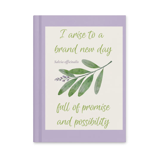 I Arise to a Brand New Day — Hardcover Morning Intention Journal