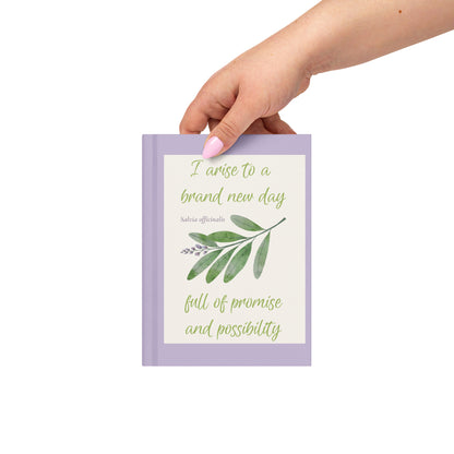 I Arise to a Brand New Day — Hardcover Morning Intention Journal