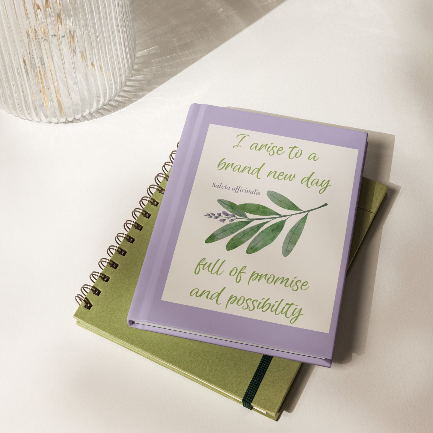I Arise to a Brand New Day — Hardcover Morning Intention Journal