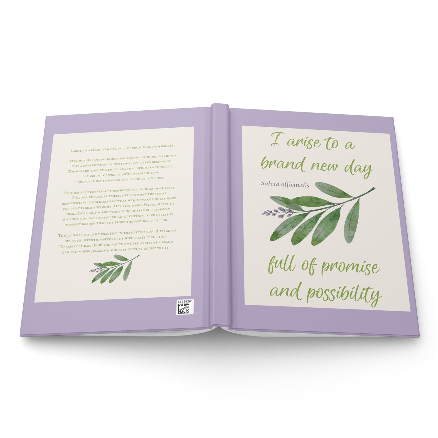 I Arise to a Brand New Day — Hardcover Morning Intention Journal