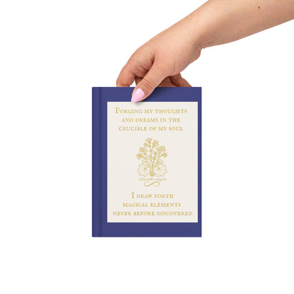 Forging My Thoughts and Dreams — Hardcover Journal | Lady's Mantle Alchemy