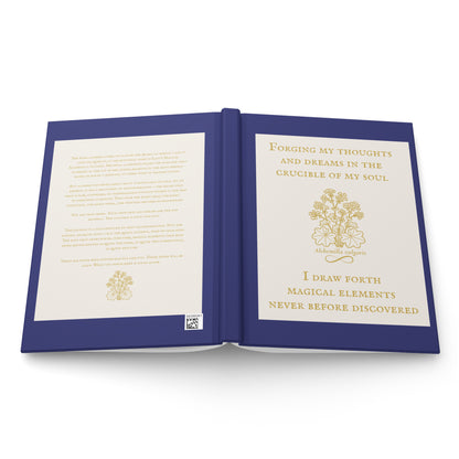 Forging My Thoughts and Dreams — Hardcover Journal | Lady's Mantle Alchemy