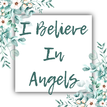 I Believe in Angels - Mobius Necklace