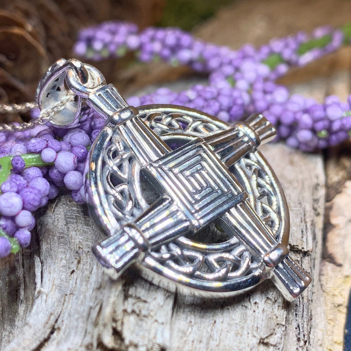 Celtic Saint Brigid's Cross Necklace