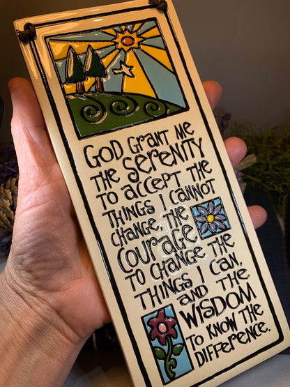 Serenity Prayer - Wall Art