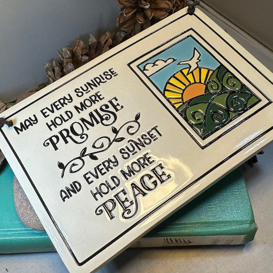 Promise & Peace Blessing Wall Art