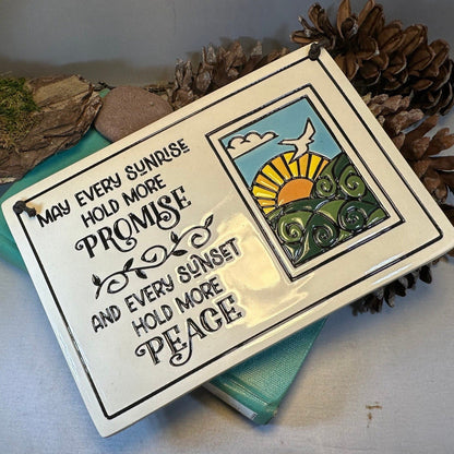 Promise & Peace Blessing Wall Art