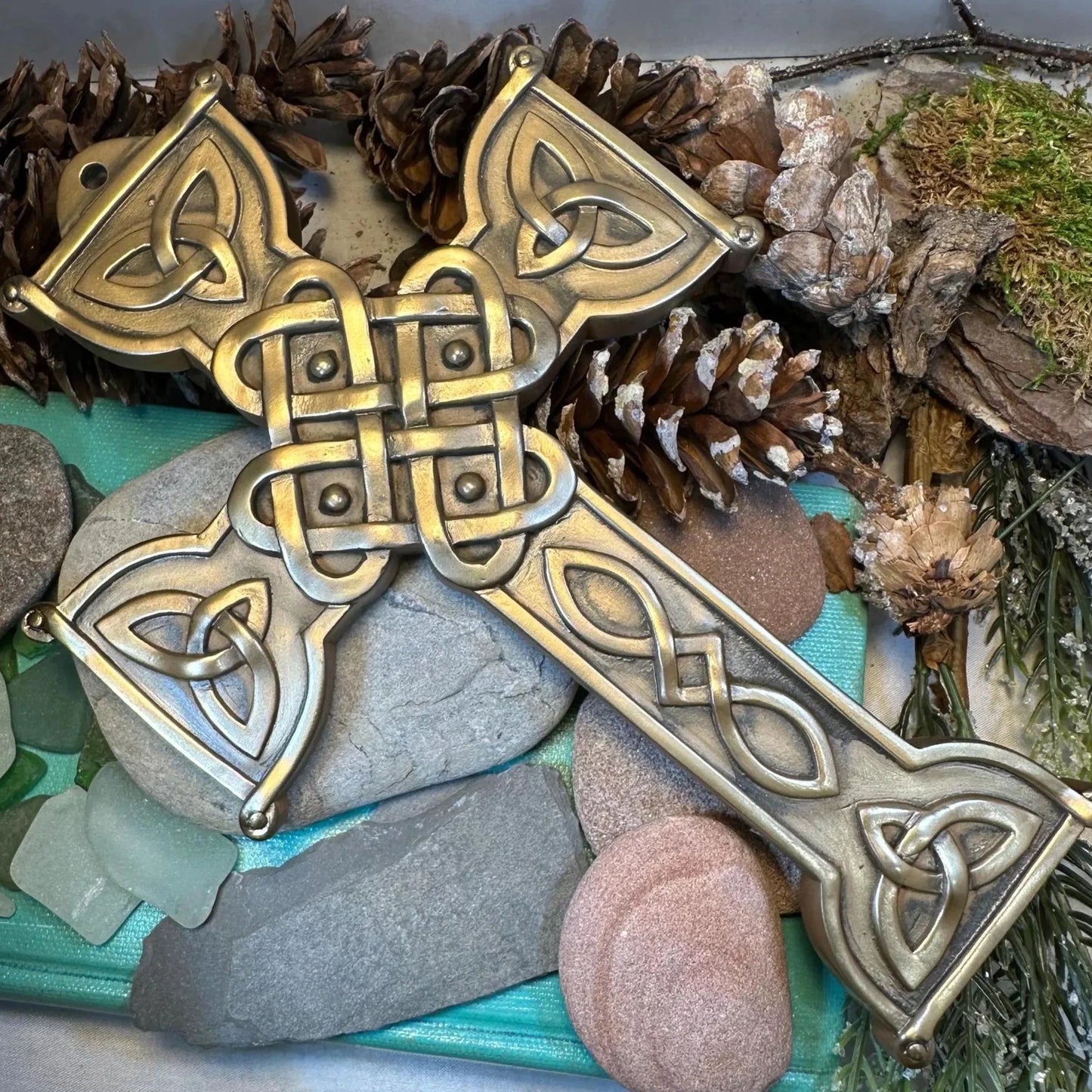 Love Knot Celtic Cross - Wall Art