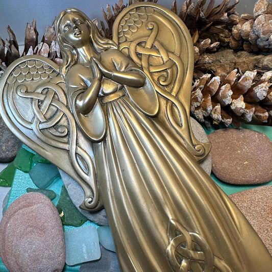 Celtic Angel Wall Art Plaque