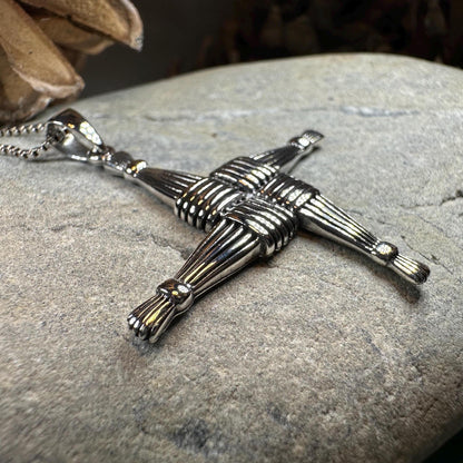 Glan (Pure) Large Saint Brigid's Cross Necklace