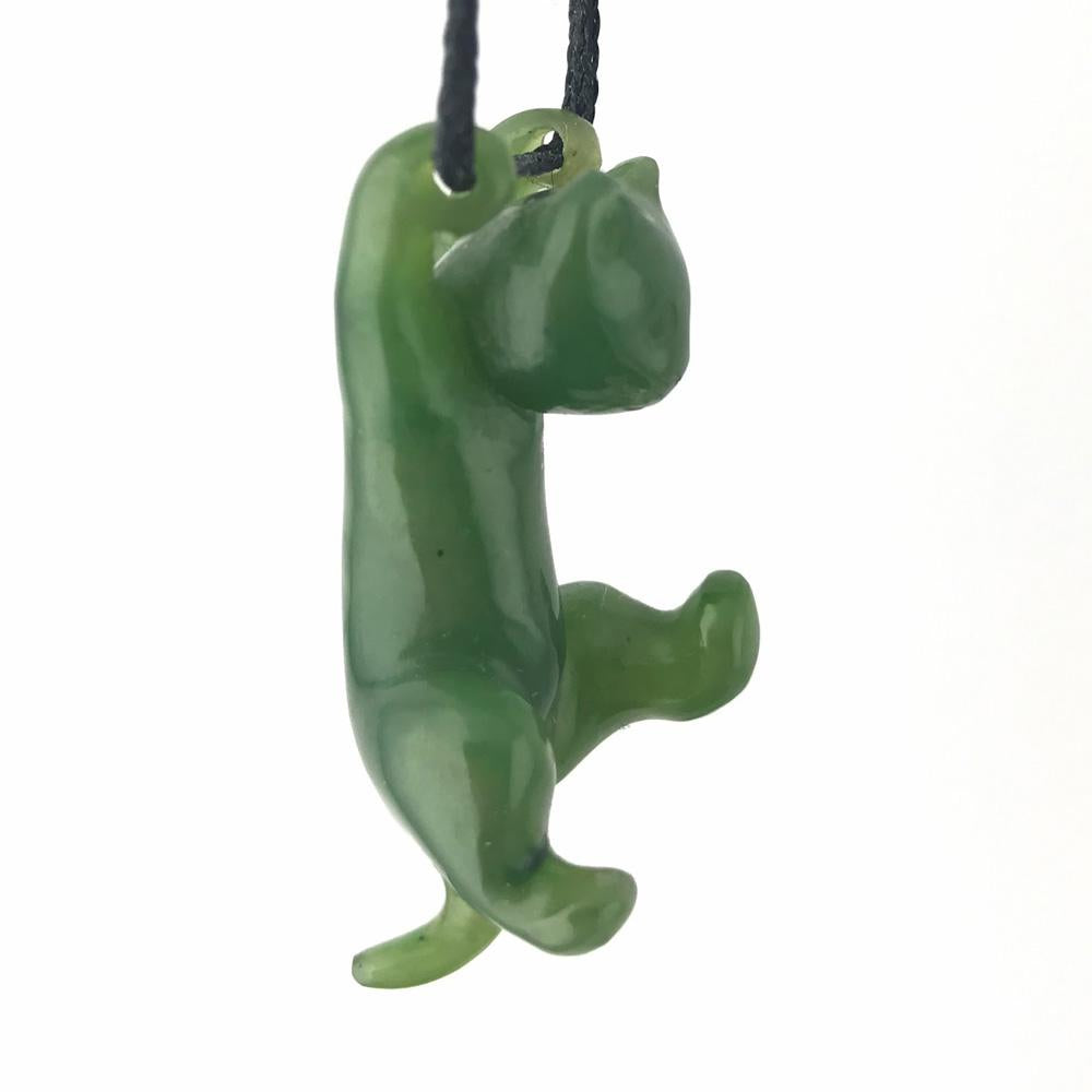 Jade Cat Pendant