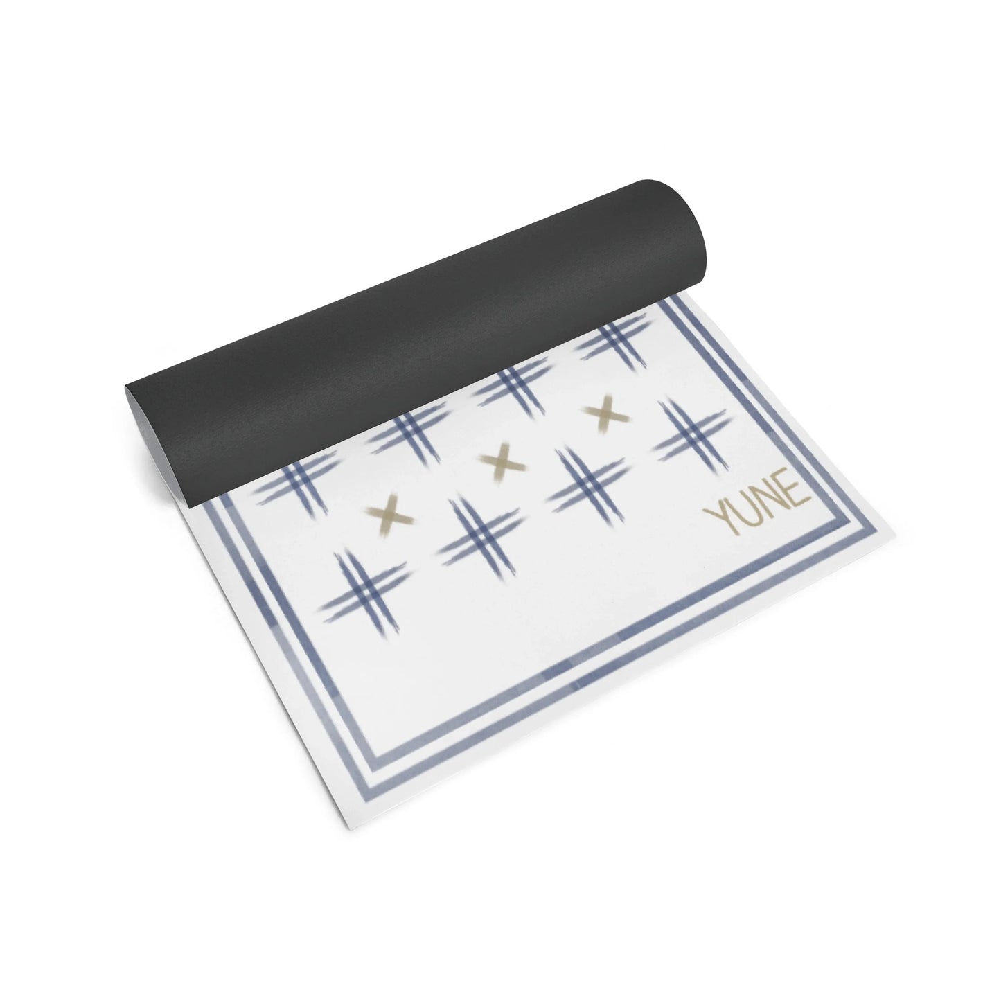 Saeki Cloud Nine Yoga Mat – 6mm Non-Slip, Eco-Friendly (White)