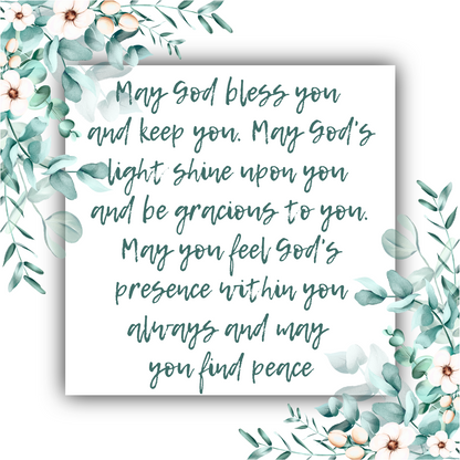 May God Bless You and Keep You Mobius Bracelet