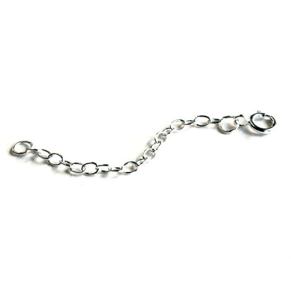 Necklace Chain Extender - 2" Sterling Silver