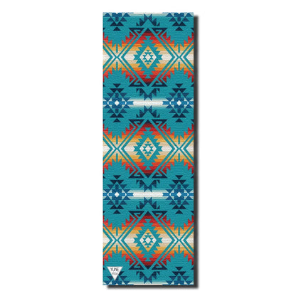 Jerome Turquoise Yoga Mat – 6 mm Extra Thick, Double-Sided Non-Slip, Eco-Friendly PER with Turquoise Water-Inspired Design | Yune Yoga