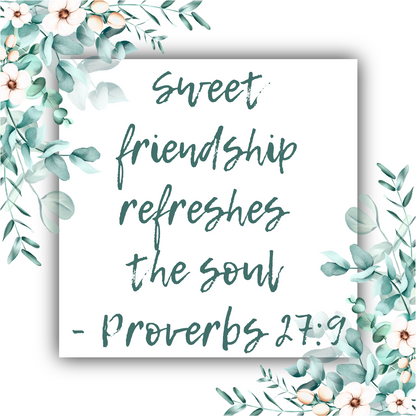 Sweet Friendship Refreshes the Soul - Mobius Necklace