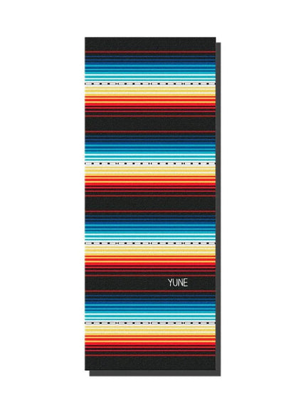 Yoga Mat | 6mm Thick | Striped | Non-Slip | Eco Friendly | Yune Yoga | Devo