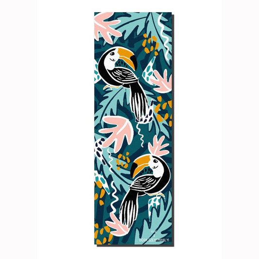 Yune Yoga 5mm Yoga Mat Dora Szentmihalyi Toucan by Yune Yoga