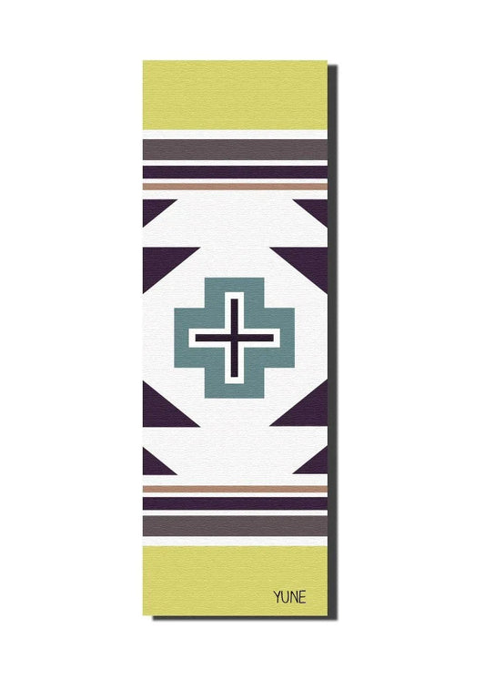 Yoga Mat | 6mm Thick | Green | Non-Slip | Eco Friendly | Yune Yoga | Gemini