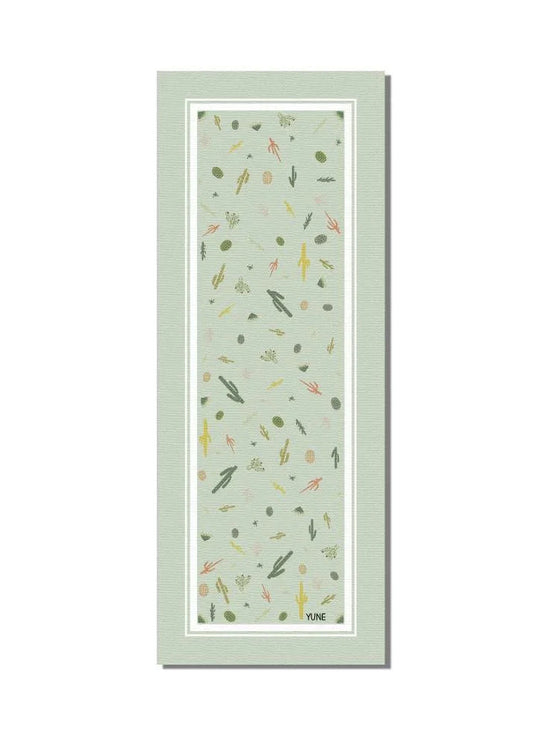 Regan Yoga Mat — Cactus Chic, Zero-Slip Grip (Desert-Soft Cushioning)