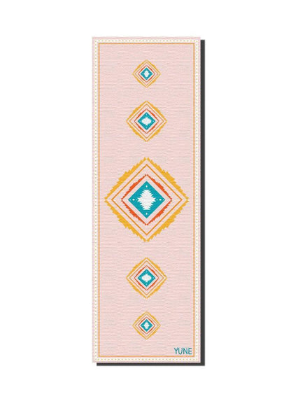 Stella Yoga Mat – 6mm Non-Slip, Eco-Friendly & Latex-Free (Pink)