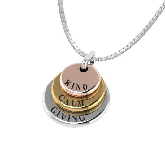 Words That Matter - Your Custom Text Necklace - Silver, Yellow Gold, Rose Gold