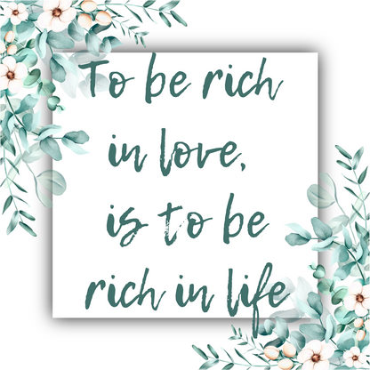 To Be Rich in Love - Mobius Necklace