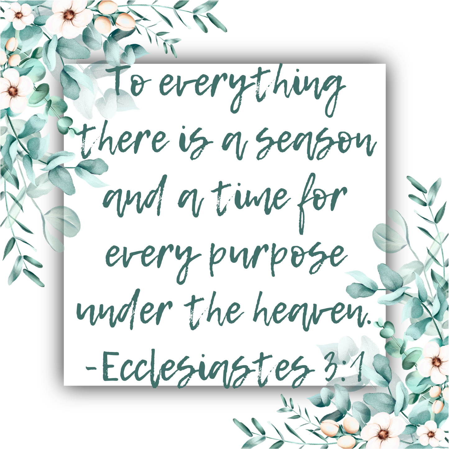 To Everything There is a Season - Ecclesiastes Bangle