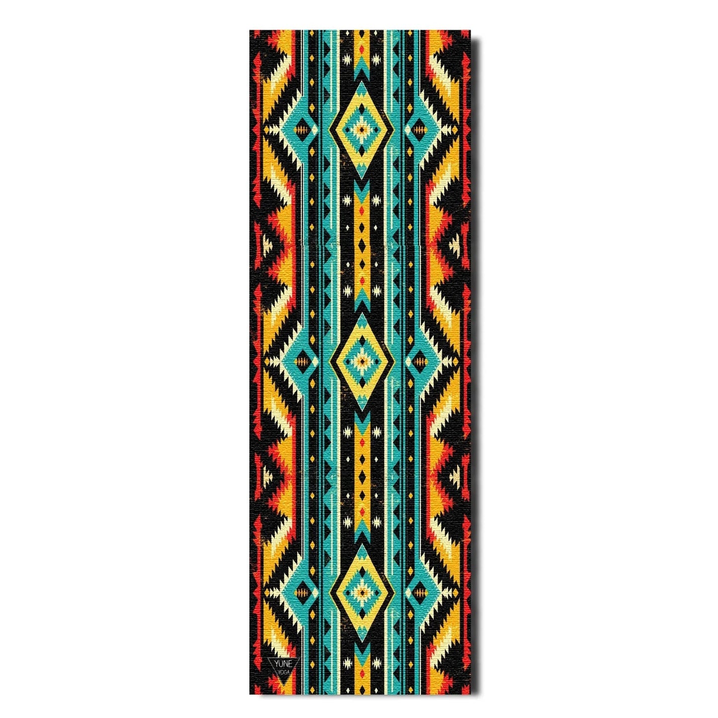 Wolfs Eye Yoga Mat – 6 mm Extra Thick, Double-Sided Non-Slip, Eco-Friendly PER with UV-Printed Design | Yune Yoga