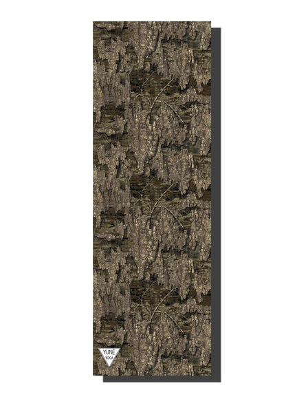 Realtree x Yune Yoga Timber Camo Yoga Mat – Eco-Friendly, Non-Slip 6mm PER Mat for All Levels