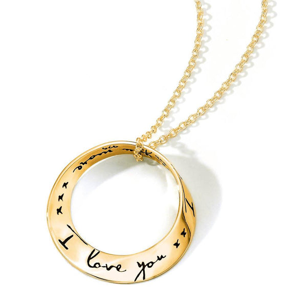 I Love You More - Mobius Necklace