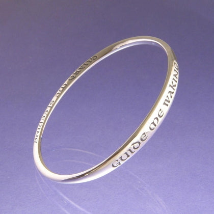 Guide Me Waking - Bangle Bracelet