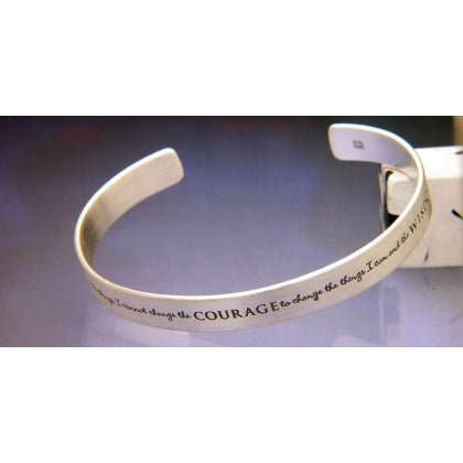 Serenity Prayer Cuff Bracelet