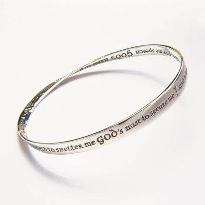 St Patrick's Prayer - Mobius Bracelet