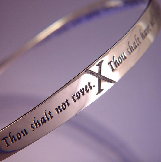 The Ten Commandments Mobius Bracelet