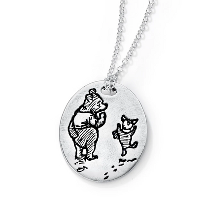 I Wonder What's Going to Happen Exciting Today - Winnie the Pooh Necklace