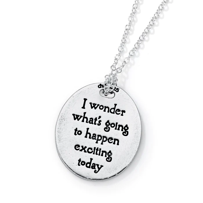 Winnie the 2025 pooh silver necklace
